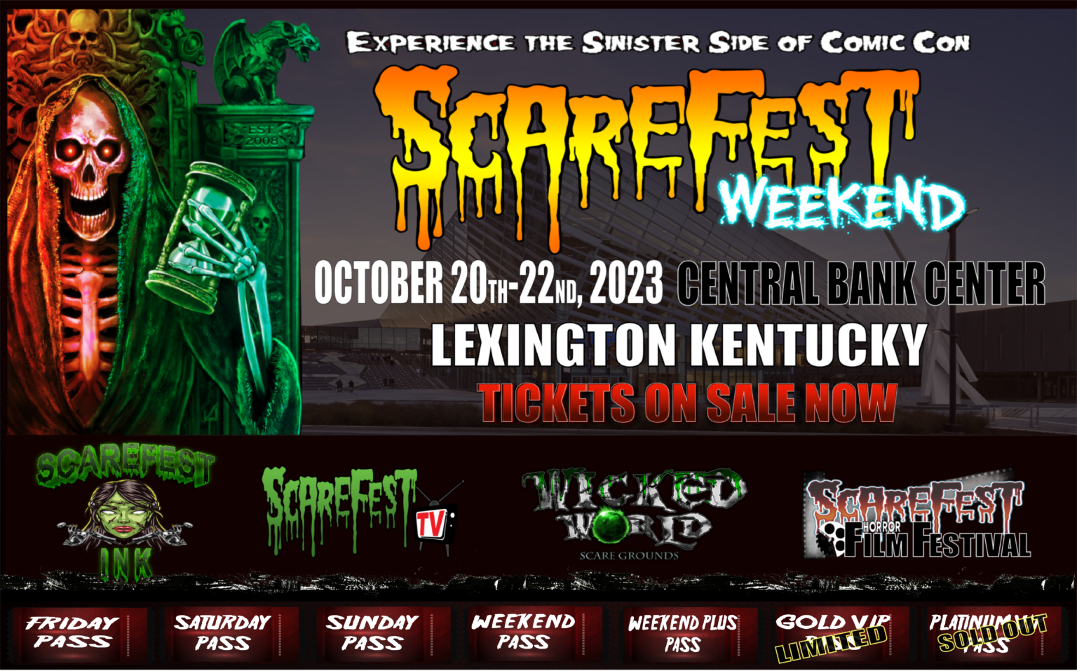 ScareFest is back for its 15th year. Featuring celebrity guests, over