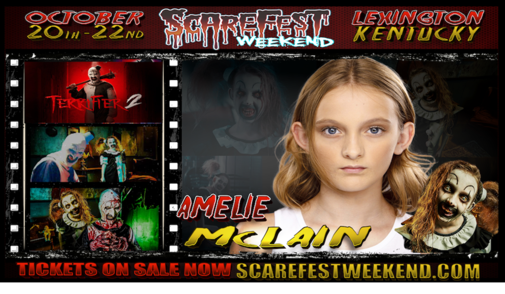 Amelie McLain at ScareFest Weekend Terrifier Reunion