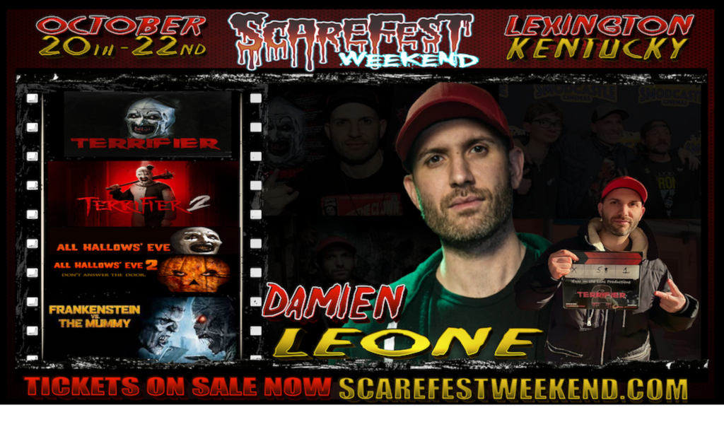 Damien Leone at ScareFest Weekend Terrifier Reunion