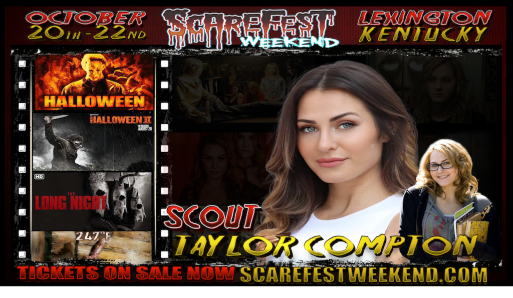Scout Taylor Compton at ScareFest Weekend Horror Convention