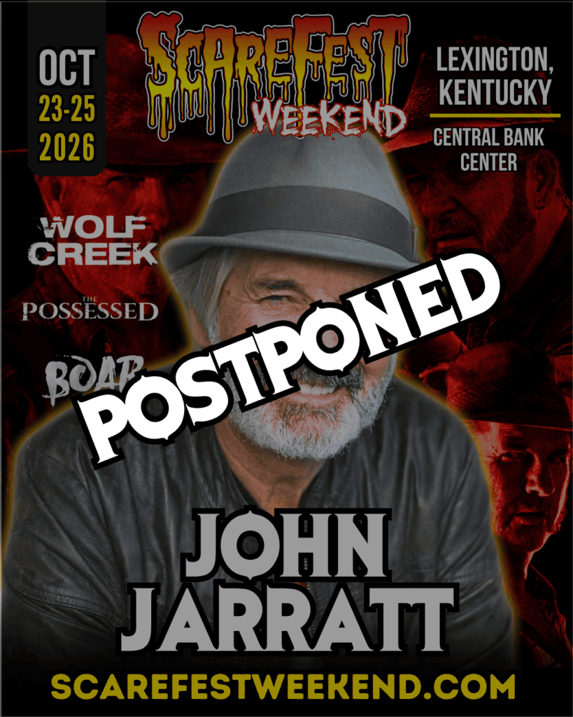 John Jarratt Postponed